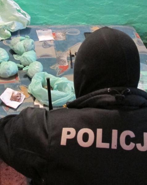 Policjanci przechwycili 1,5 kg narkotykw 