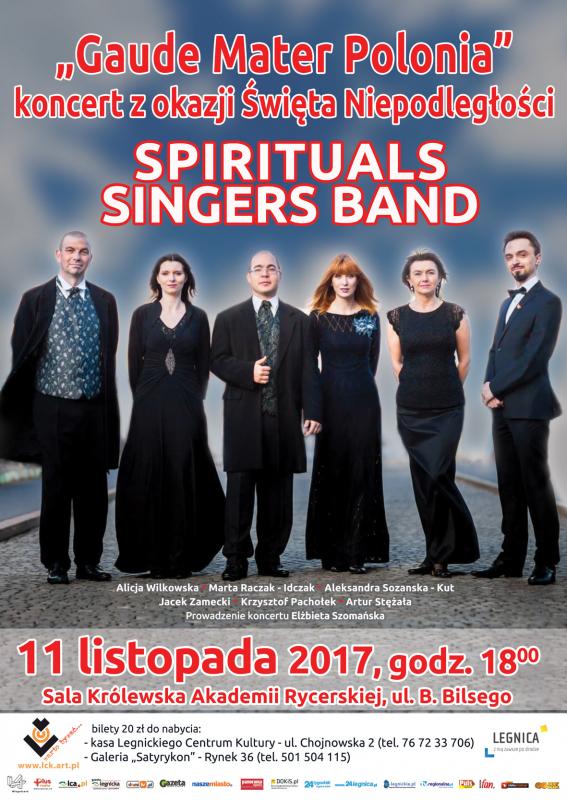 Spirituals Singers Band patriotycznie w Legnicy